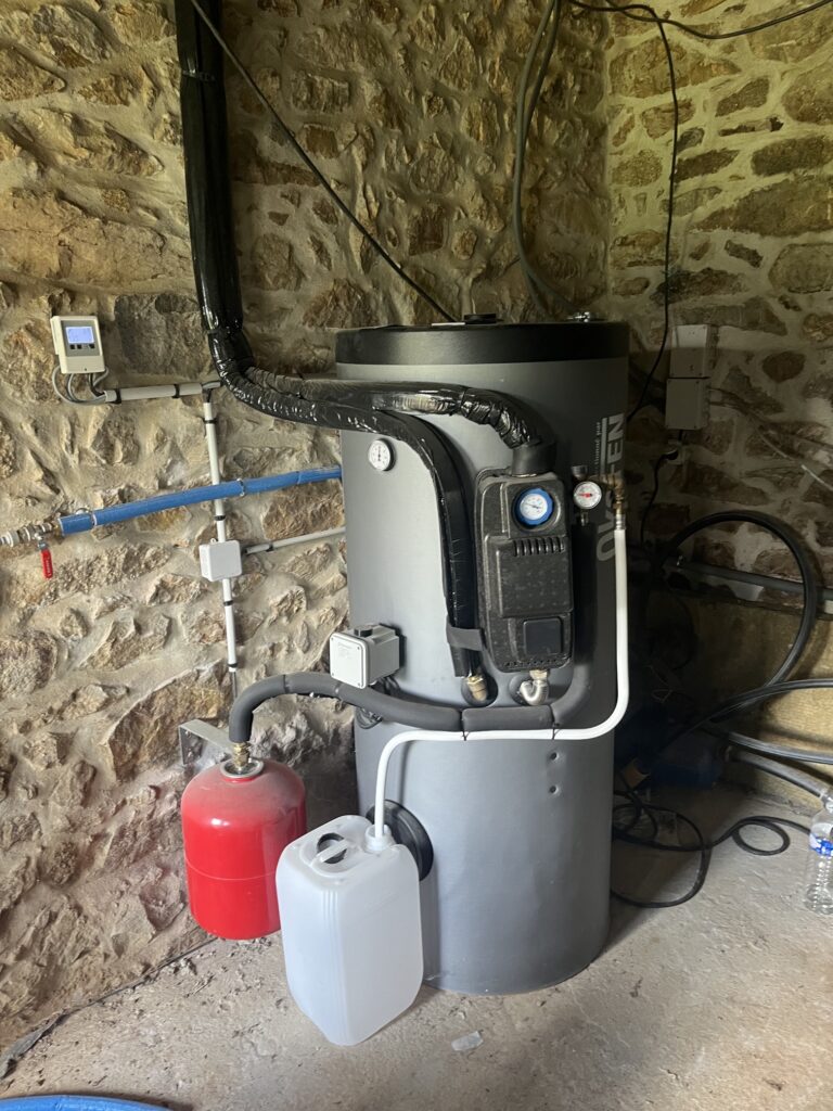 Ballon thermodynamique installé